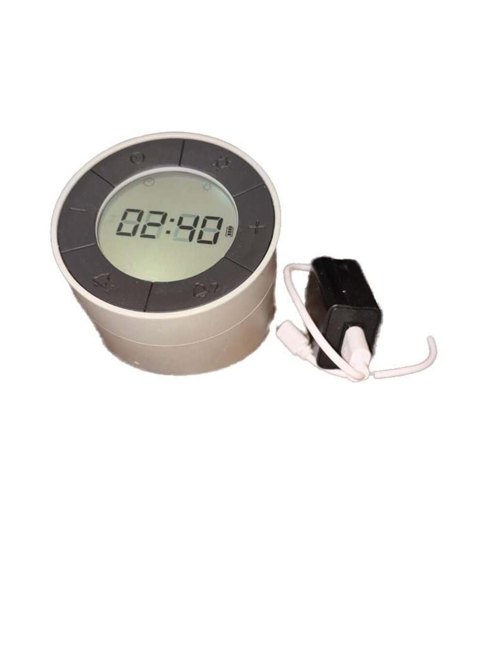 Acctim Jowie Dual Digital Alarm Clock and Night Light 16207